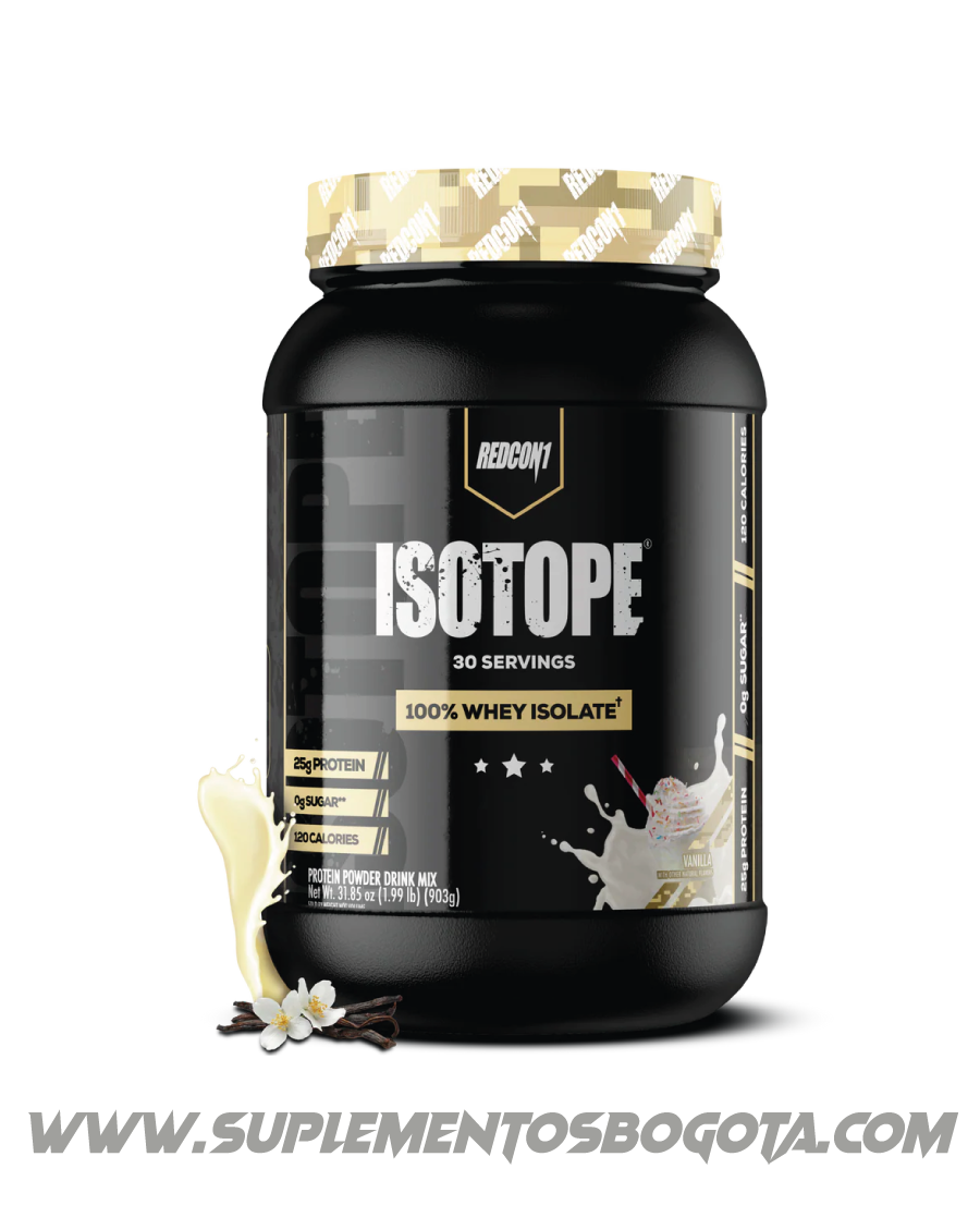 PROTEÍNA AISLADA ISOTOPE REDCON1 2 LBS - SABOR VAINILLA