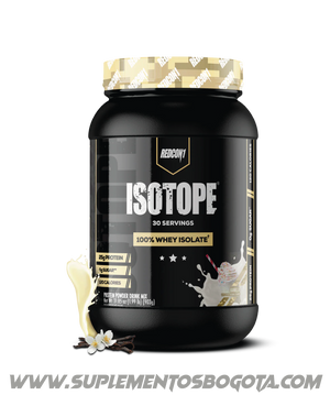 PROTEÍNA AISLADA ISOTOPE REDCON1 2 LBS - SABOR VAINILLA