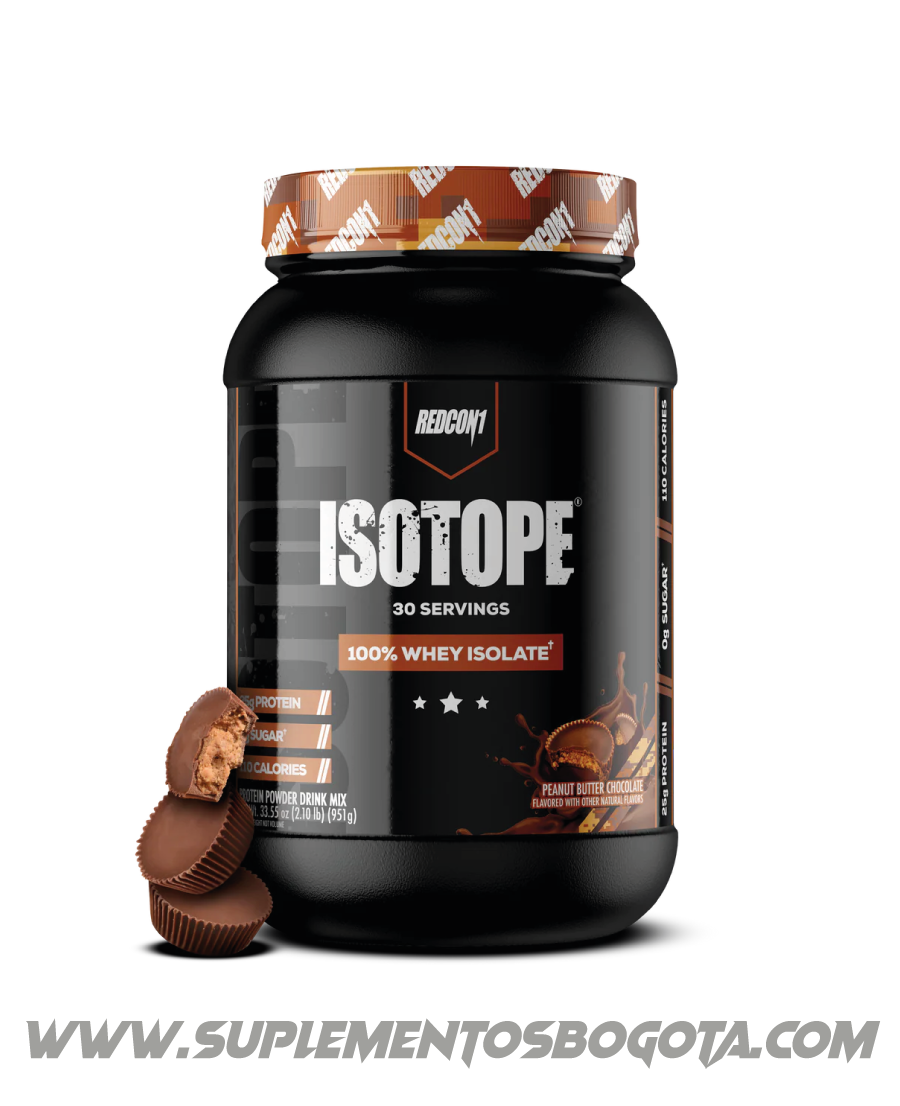 PROTEÍNA AISLADA ISOTOPE REDCON1 2 LBS - SABOR CREMA DE MANÍ