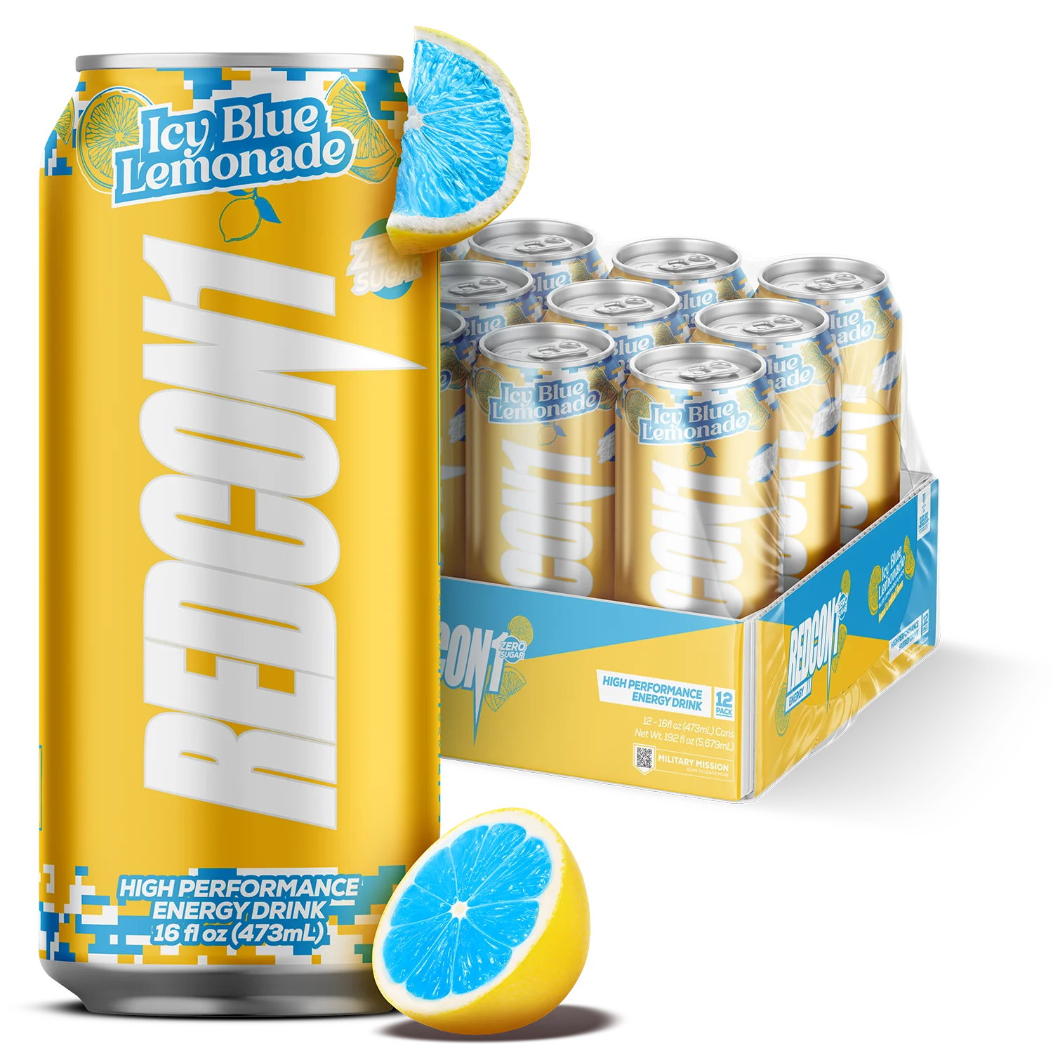 REDCON1 ENERGY | ICY BLUE LEMONADE
